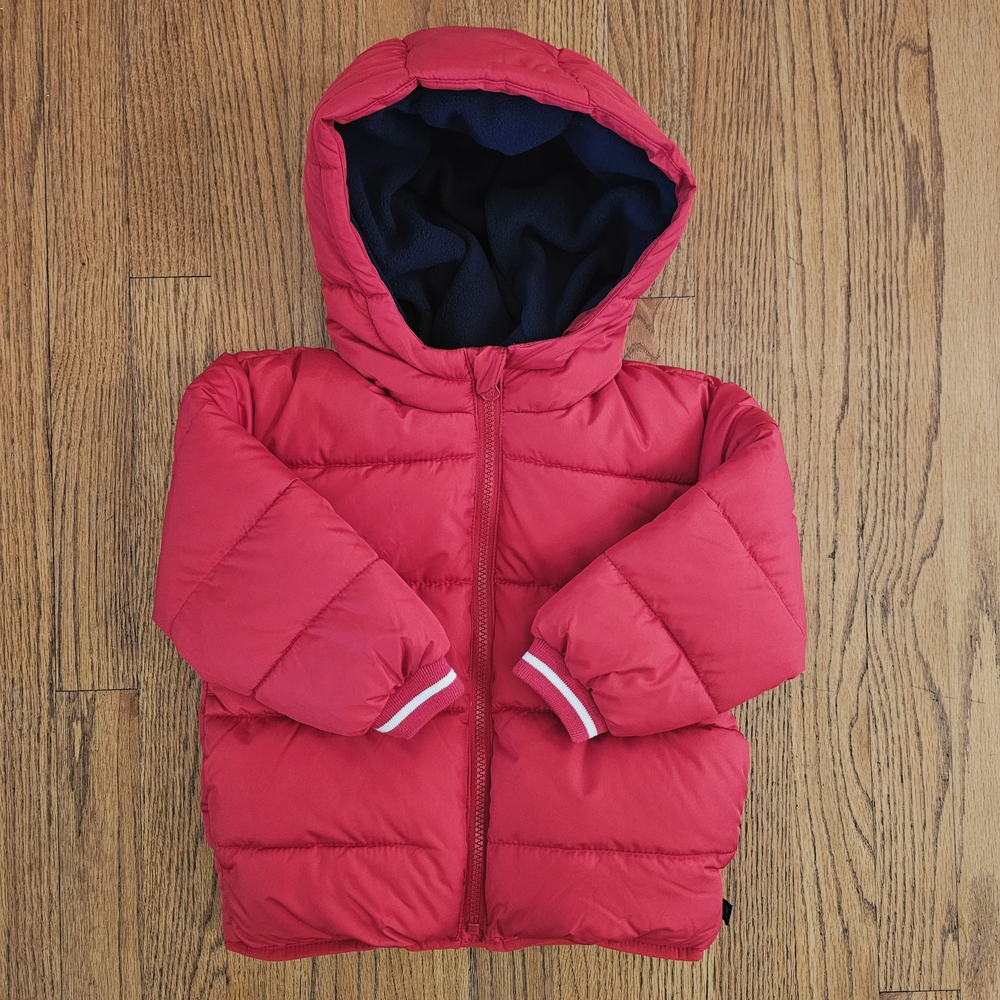 GAP Toddler Girls Boys  Red ColdControl Jacket Size 2T